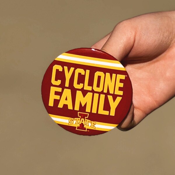 Iowa State Family Pin 3-inch
